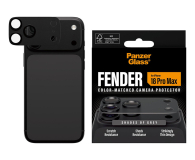PanzerGlass Fender Camera Lens Protector do iPhone 18 Pro Max Grey - 1604006 - zdjęcie 3